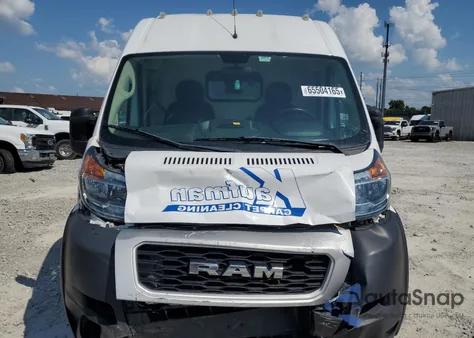 2020 Ram Promaster 2500 2500 High z USA, uszkodzony, nr VIN 3C6TRVDG3LE126394